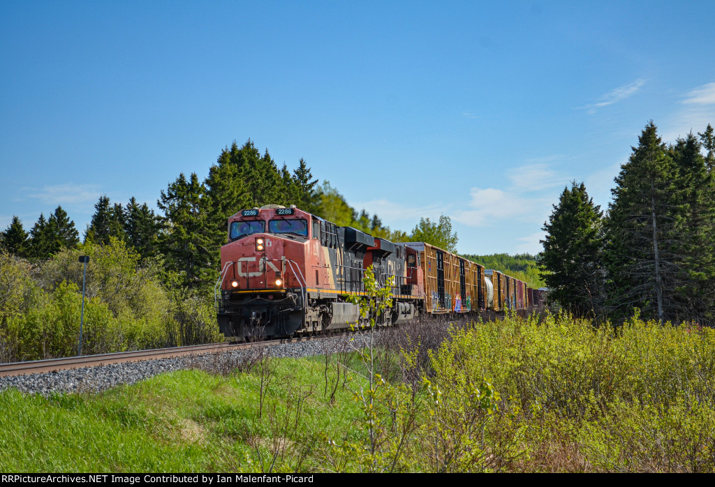 CN 402 at Chemin Salomon-Gagne